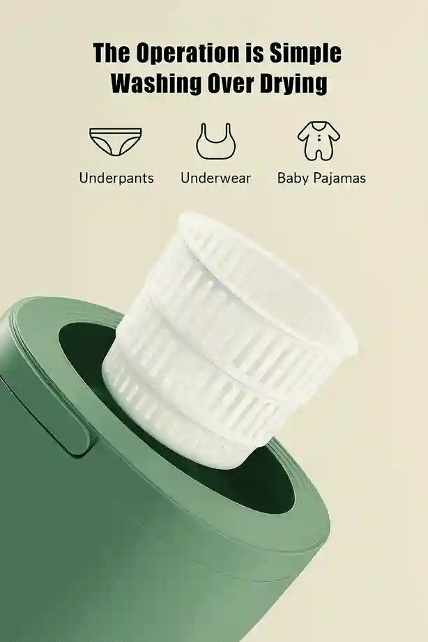 Foldable Mini Laundry Machine