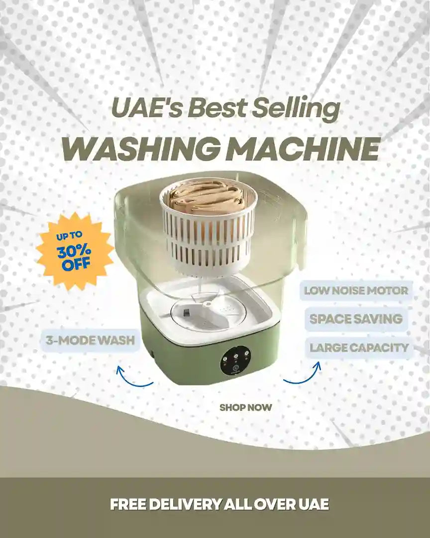 Foldable Mini Laundry Machine